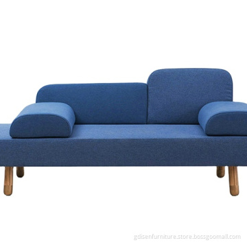 Modern replica loveseat toward sofa